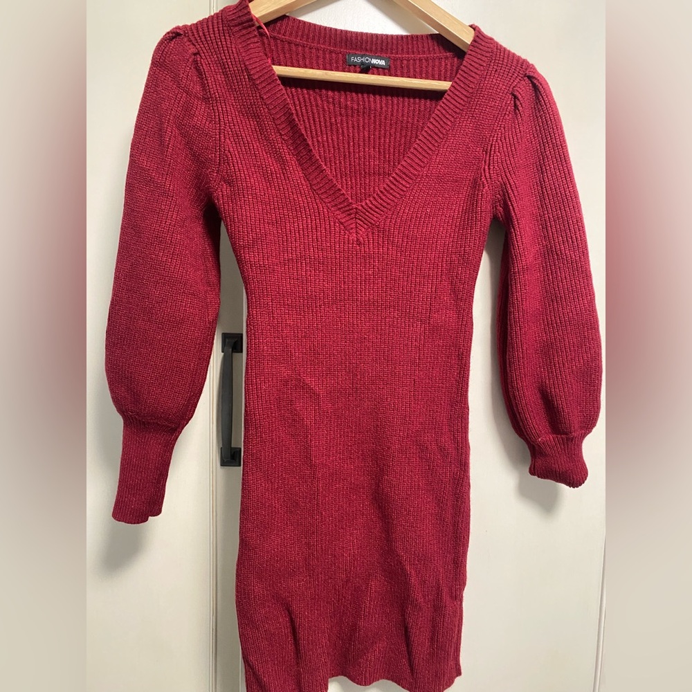 Sweater dress